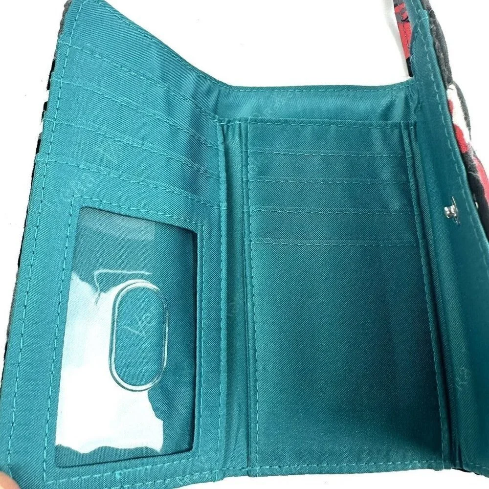 Vera‎ Bradley Splash Floral Smartphone Wallet Wristlet Organizer Clutch New